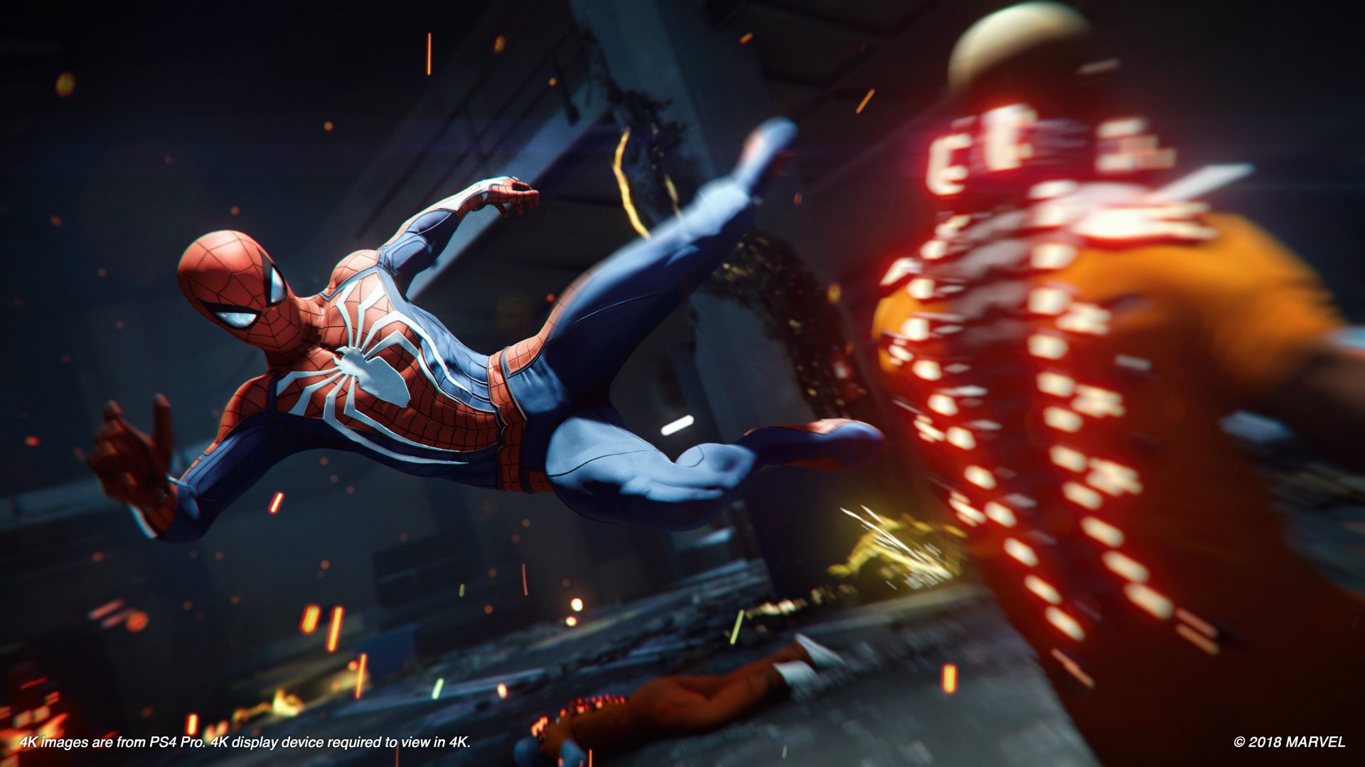 Обзор Marvel’s Spider-Man - сражение