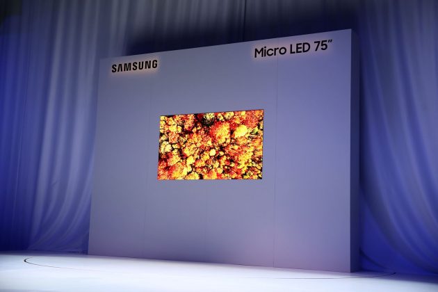 Samsung представила новинки на Micro LED
