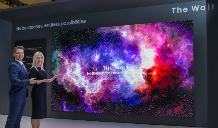 Samsung представила новинки на Micro LED