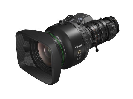 Canon представила новые 4K объективы CJ18ex28B и CJ15ex8.5B