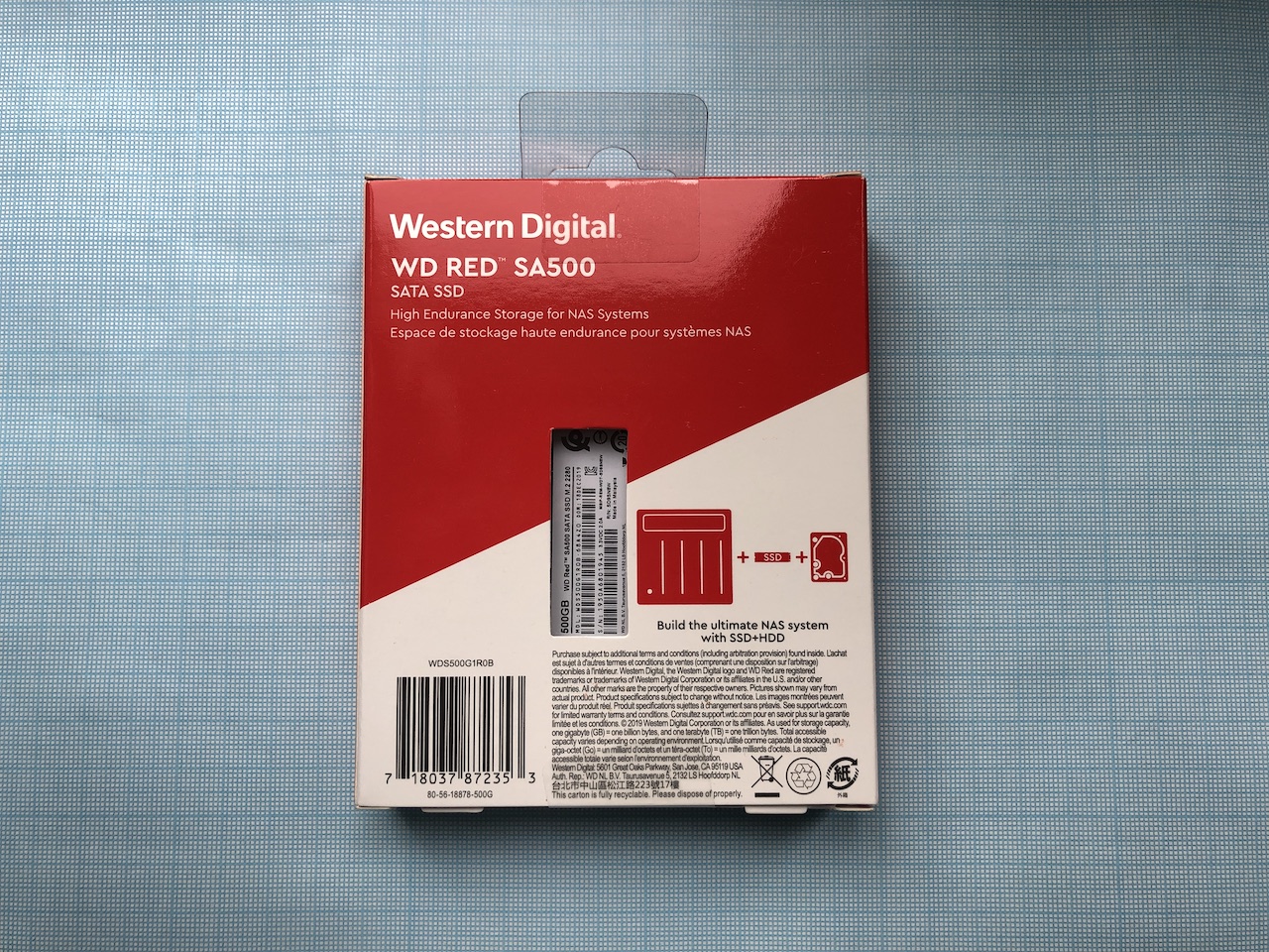 Обзор и тестирование WD Red SA500 500GB (WDS500G1R0B)